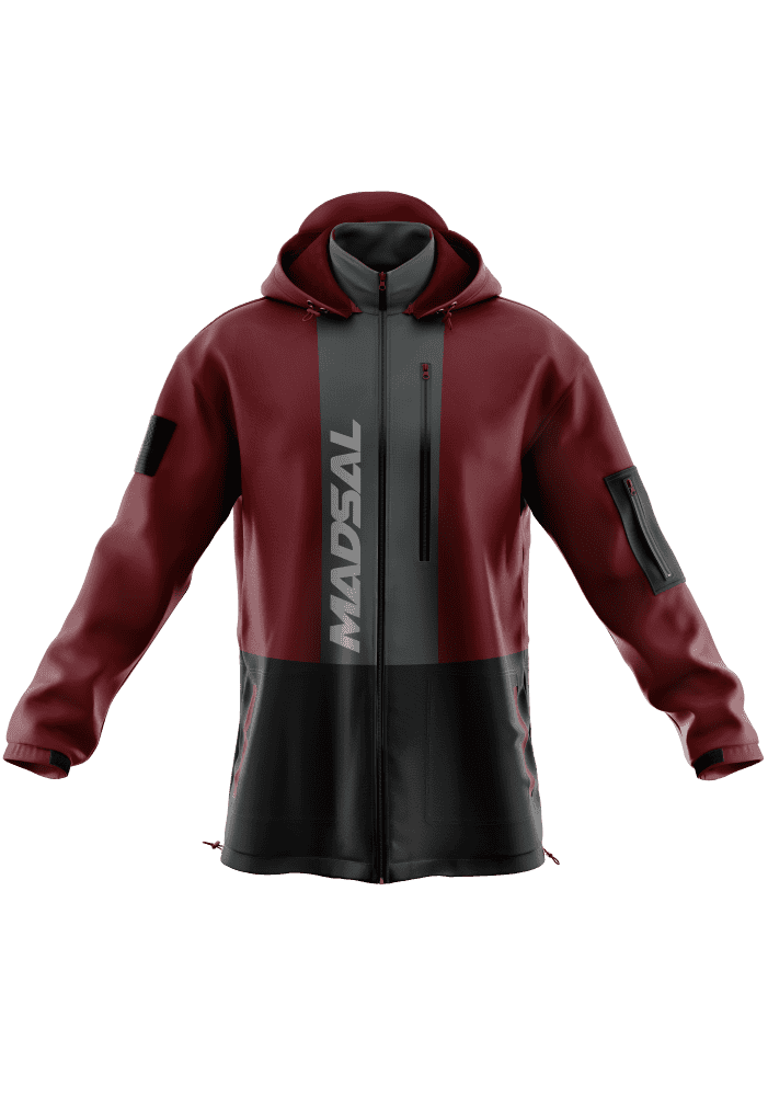 Windbreaker Jacket Casual Wear Mockup